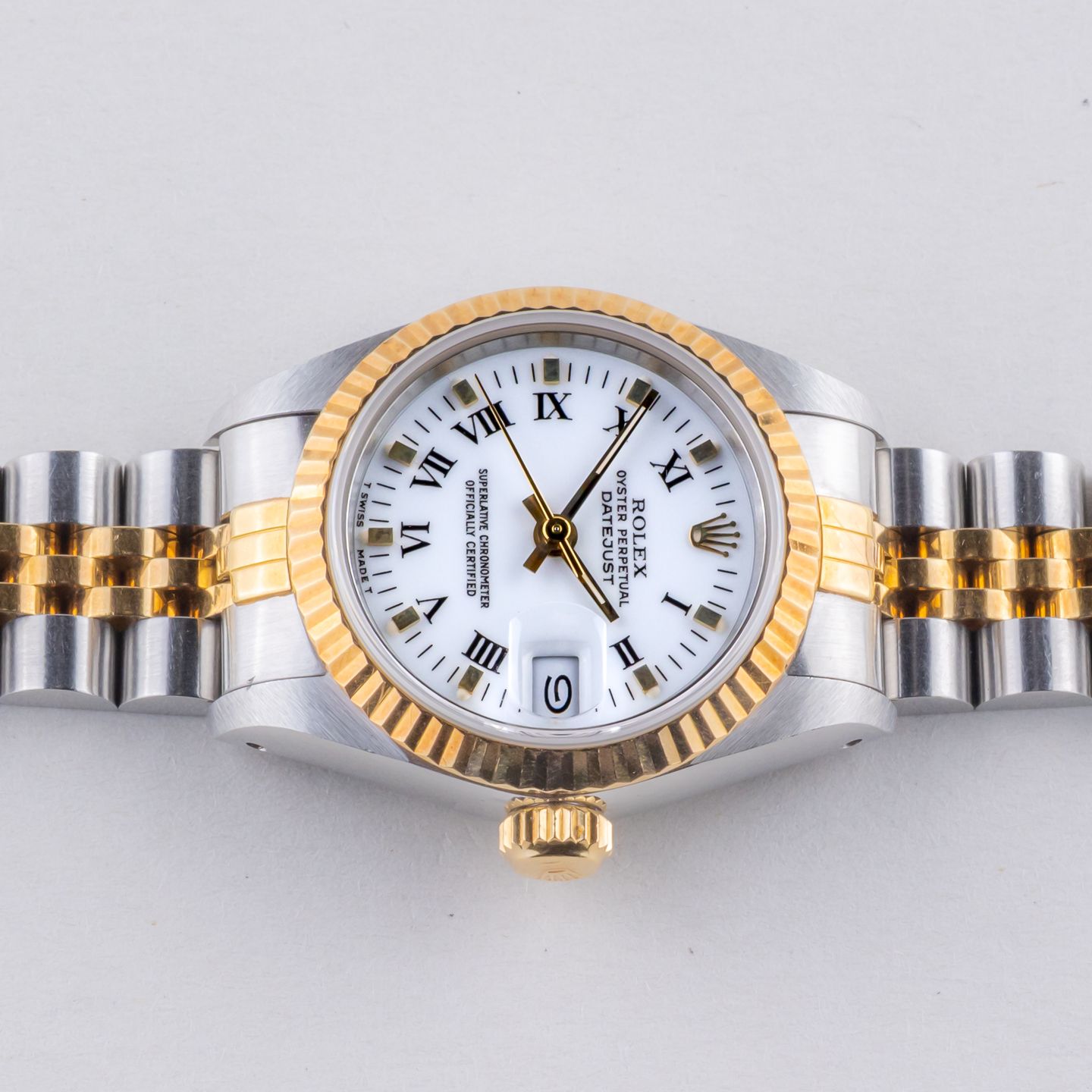 Rolex Lady-Datejust 69173 (1989) - 26mm Goud/Staal (5/8)