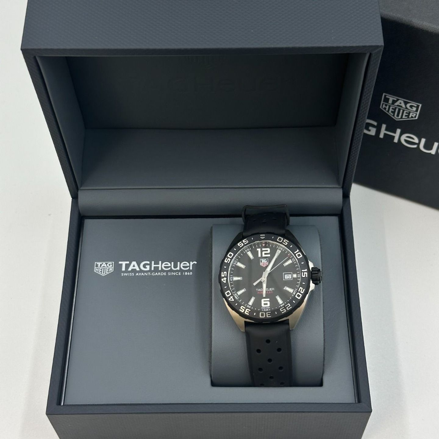 TAG Heuer Formula 1 Quartz WAZ1110.FT8023 (2024) - Zwart wijzerplaat 41mm Staal (4/8)