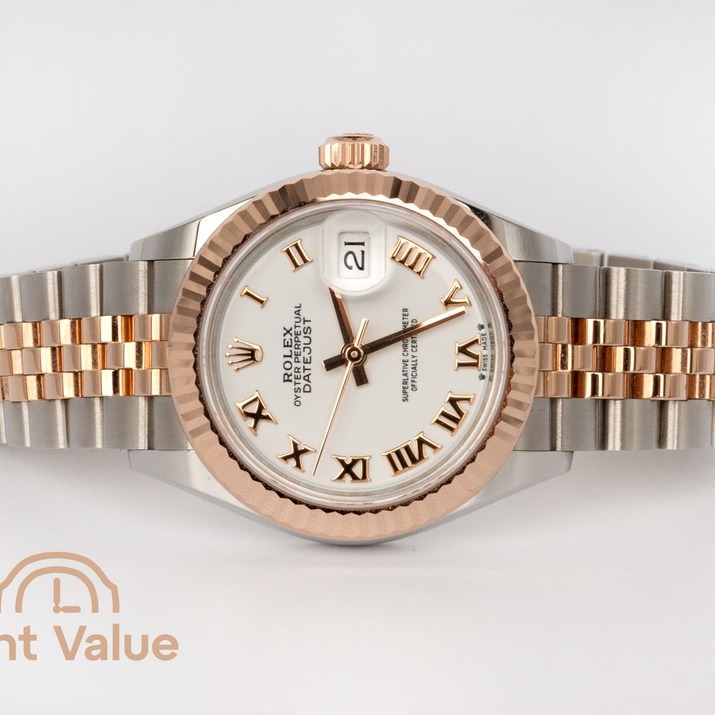 Rolex Lady-Datejust 279171 (2024) - 28 mm Gold/Steel case (2/6)