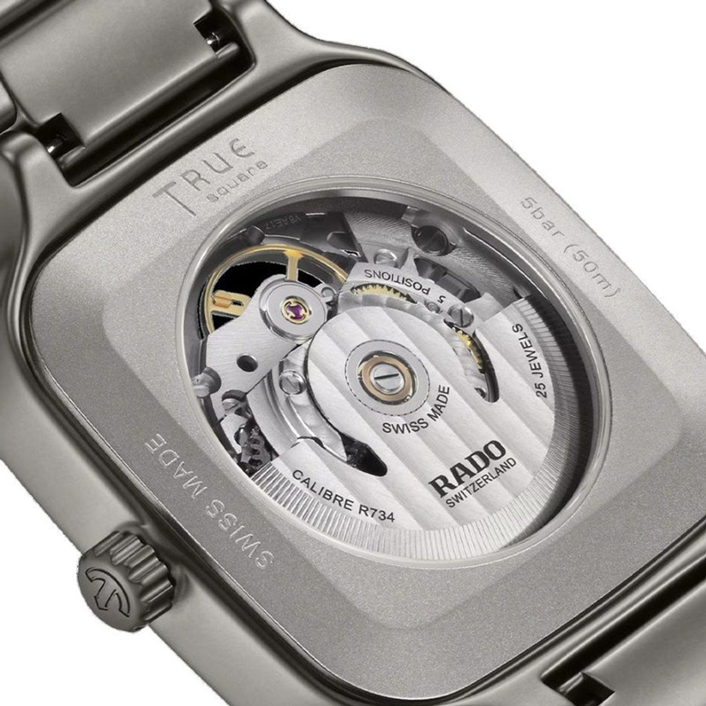 Rado True R27196152 (2026) - Grijs wijzerplaat Keramiek (3/5)