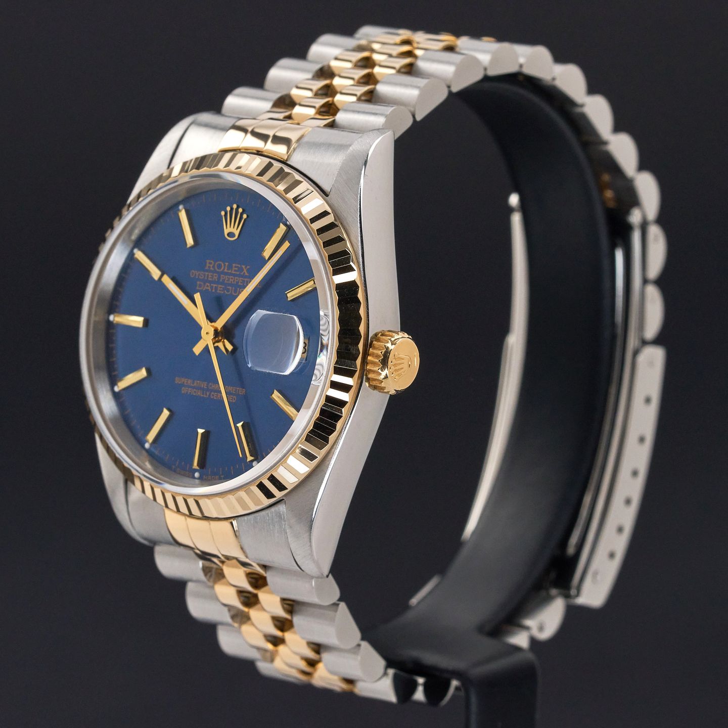 Rolex Datejust 36 16233 (1993) - 36 mm Gold/Steel case (4/8)