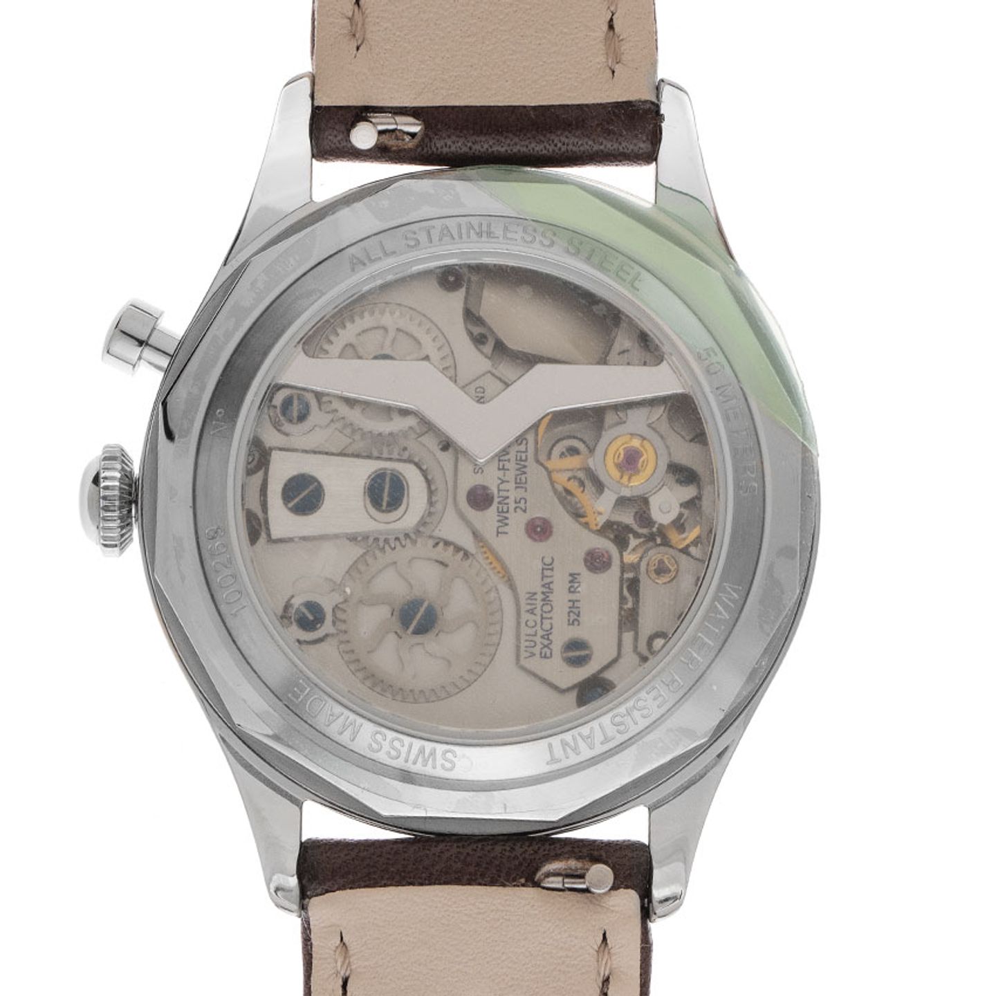 Vulcain Cricket President 100269B77.BAC313 (2025) - Beige dial 36 mm Steel case (6/7)