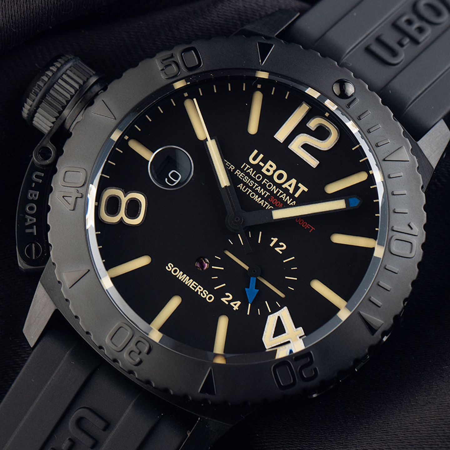 U-Boat Classico 9015 (Unknown (random serial)) - Black dial 47 mm Steel case (3/7)