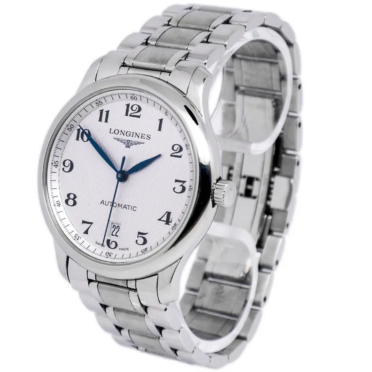 Longines Master Collection L2.628.4.78.6 (2012) - Wit wijzerplaat 39mm Staal (4/8)