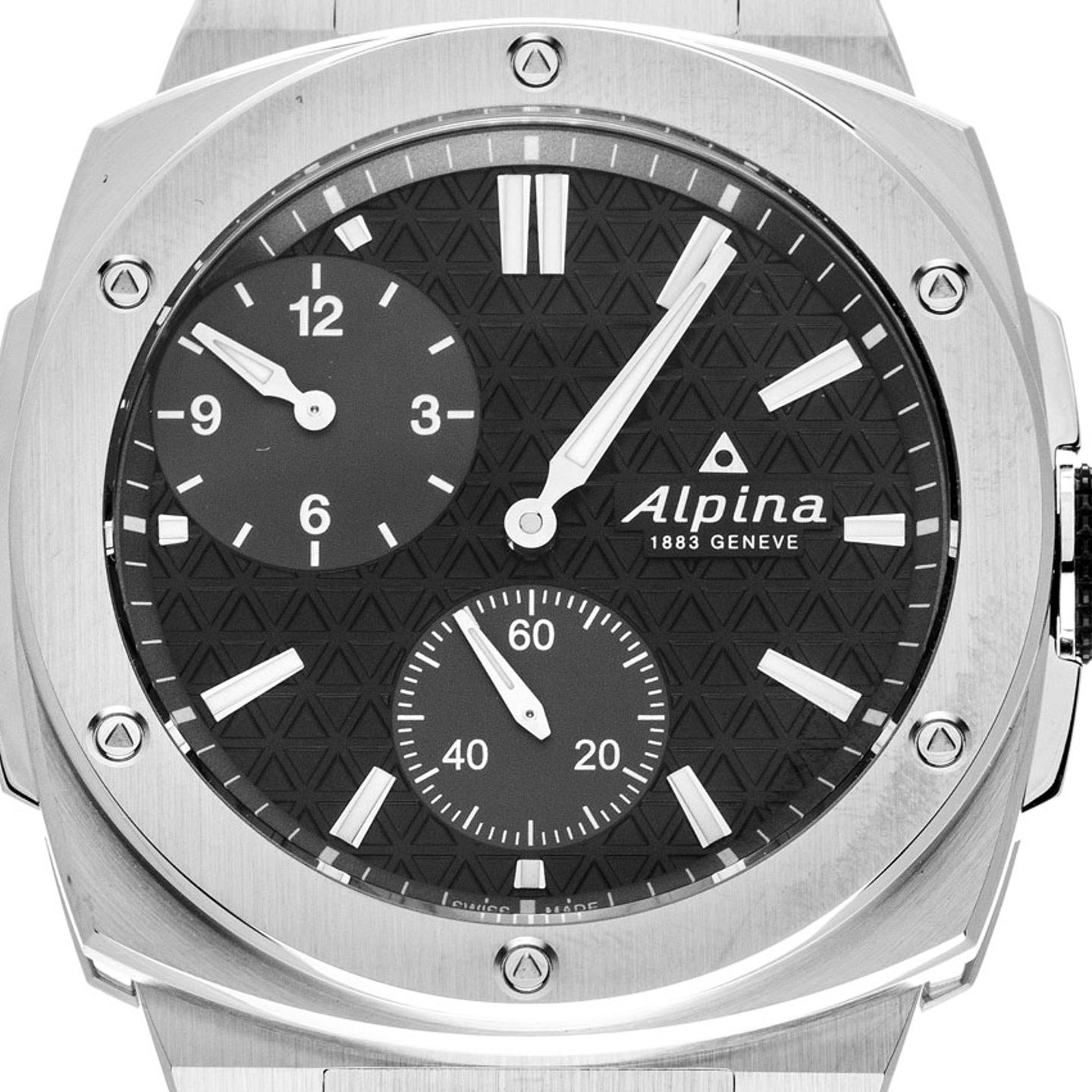 Alpina Unknown AL-650NDG4AE6B (Onbekend (willekeurig serienummer)) - Zwart wijzerplaat 41mm Staal (1/7)