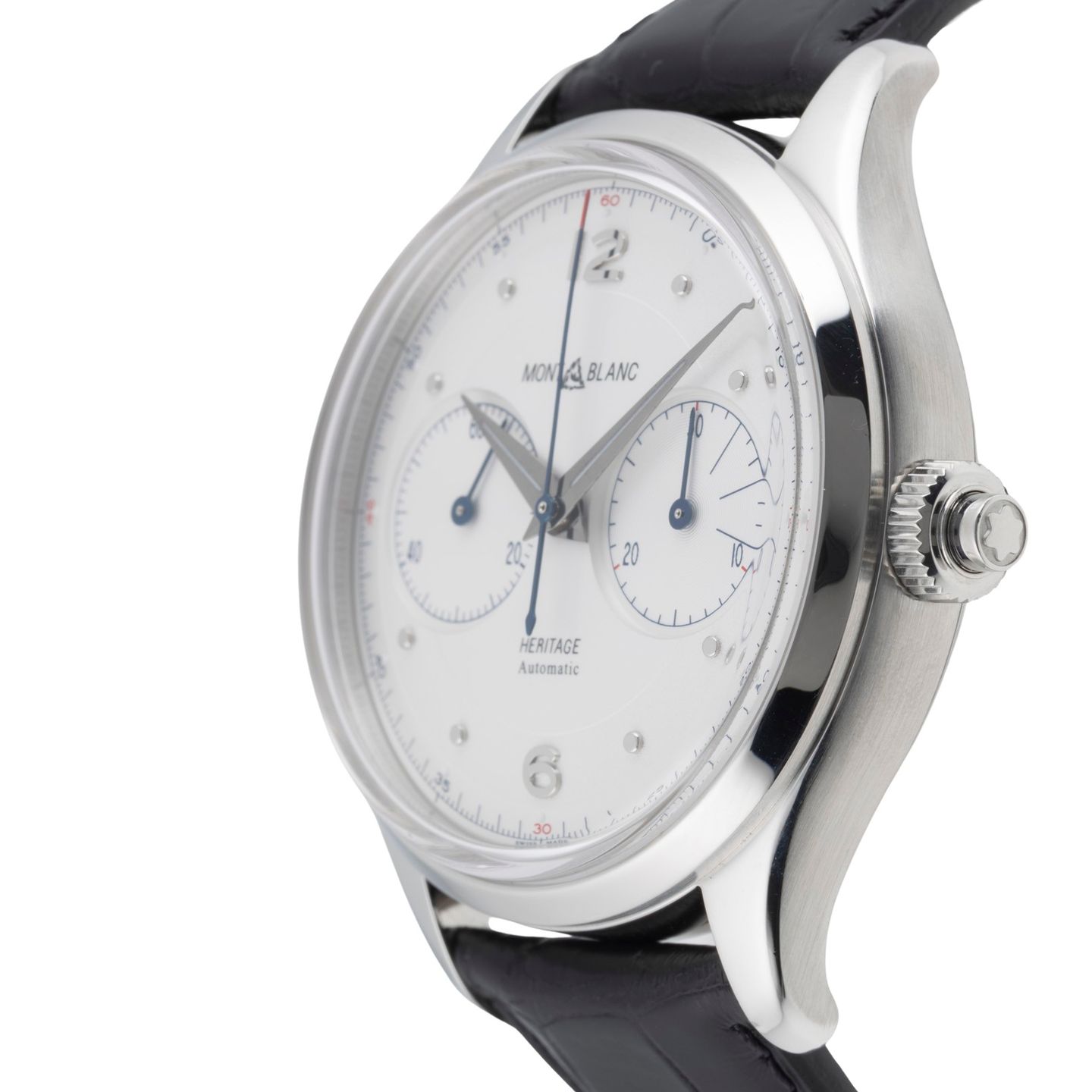 Montblanc Heritage Chronométrie 119951 (Unknown (random serial)) - Silver dial 42 mm Steel case (6/8)