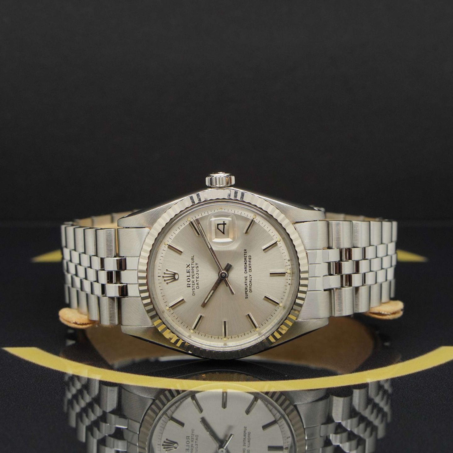 Rolex Datejust 1601 (1972) - Silver dial 36 mm Steel case (4/7)