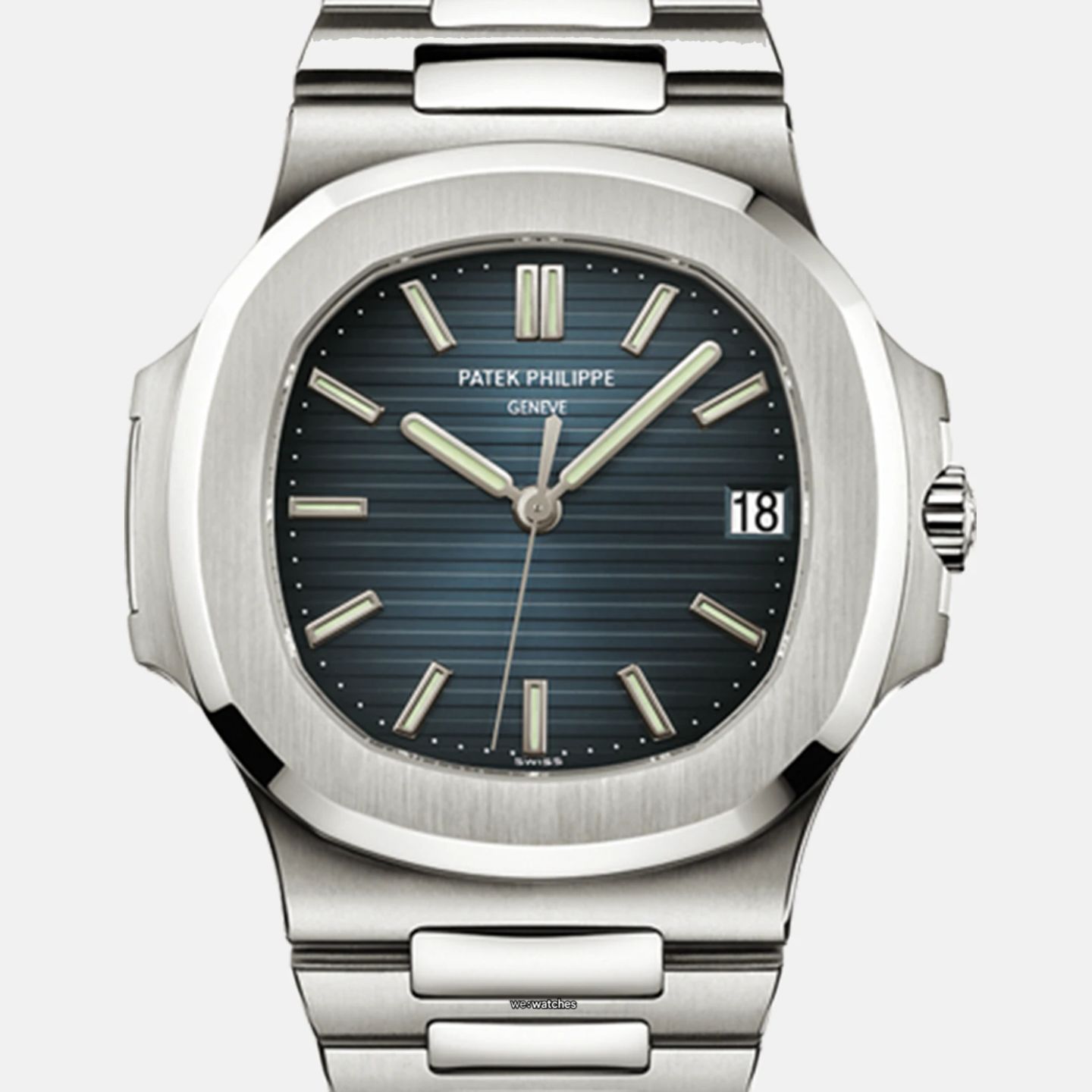Patek Philippe Nautilus 5711/1A-010 (2021) - Blue dial 40 mm Steel case (1/1)