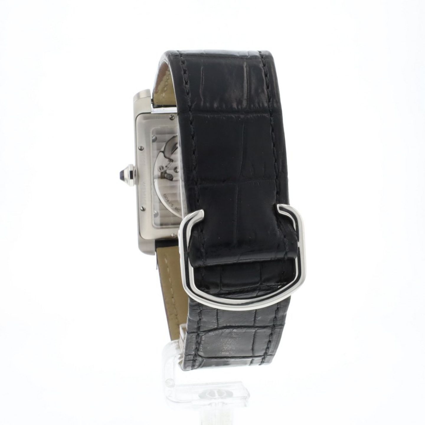 Cartier Tank MC W5330003 (2016) - Silver dial 34 mm Steel case (4/6)