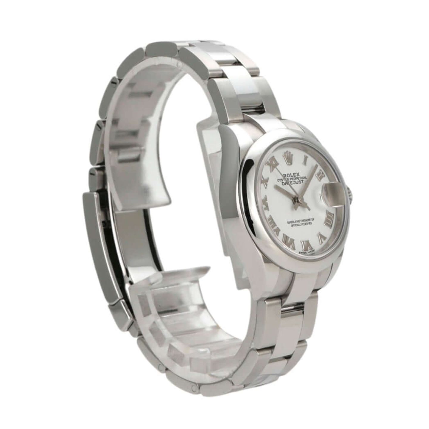 Rolex Lady-Datejust 279160 (2023) - White dial 28 mm Steel case (4/8)