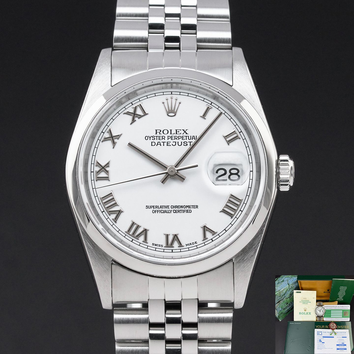 Rolex Datejust 36 16200 - (1/8)