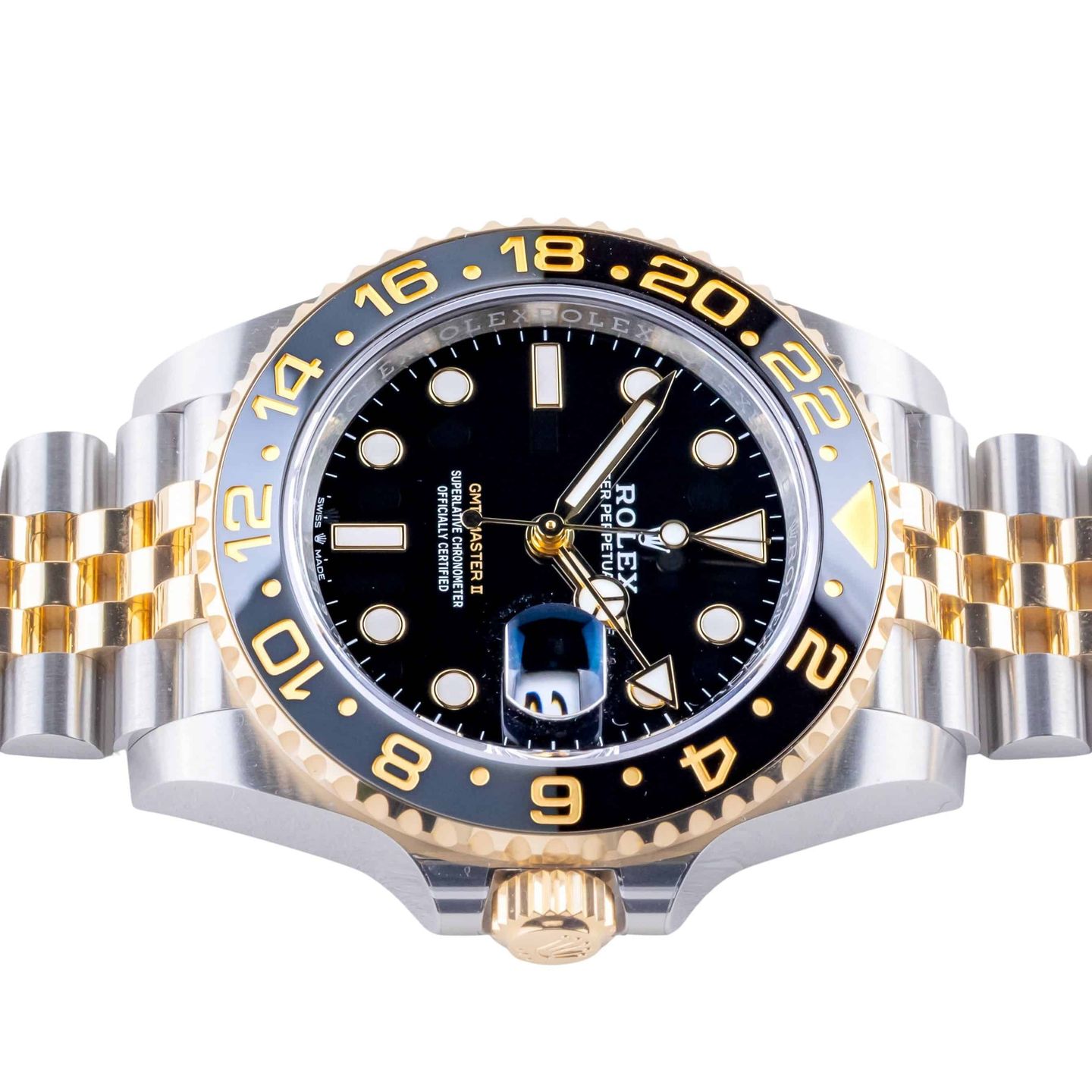 Rolex GMT-Master II 126713GRNR (2026) - Zwart wijzerplaat 40mm Goud/Staal (6/8)