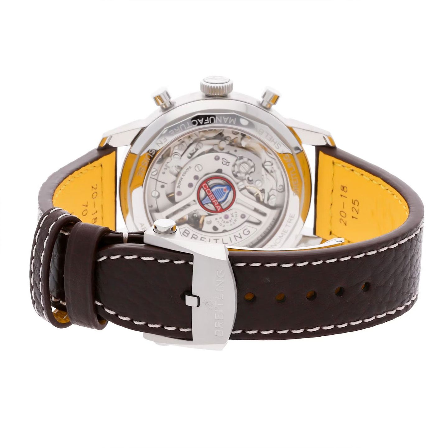 Breitling Top Time AB01763A1C1X1 (Unknown (random serial)) - Blue dial 41 mm Steel case (4/4)