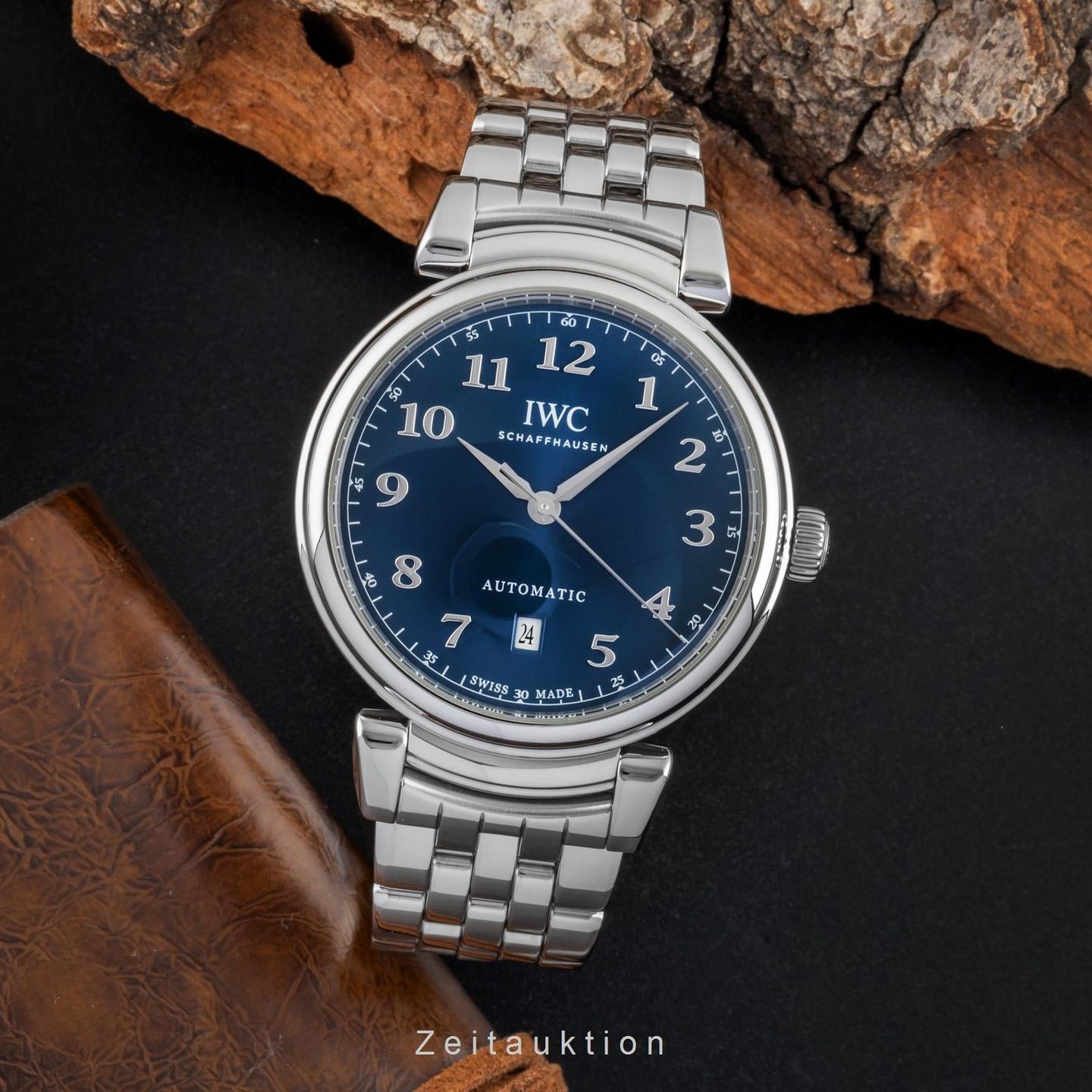 IWC Da Vinci IW356605 (2020) - Blauw wijzerplaat 40mm Staal (3/8)