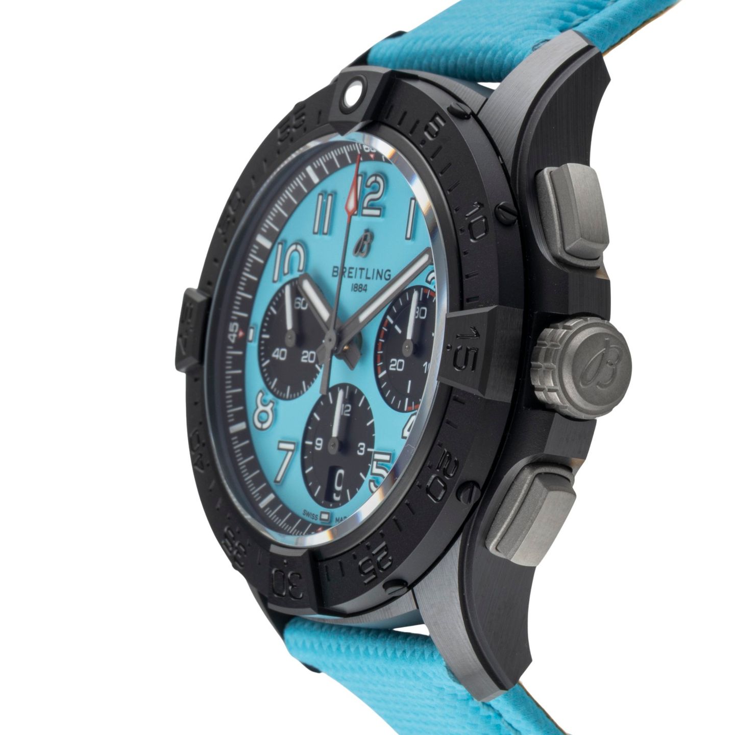 Breitling Avenger SB0146101L1X1 (Onbekend (willekeurig serienummer)) - Blauw wijzerplaat 44mm Keramiek (6/8)