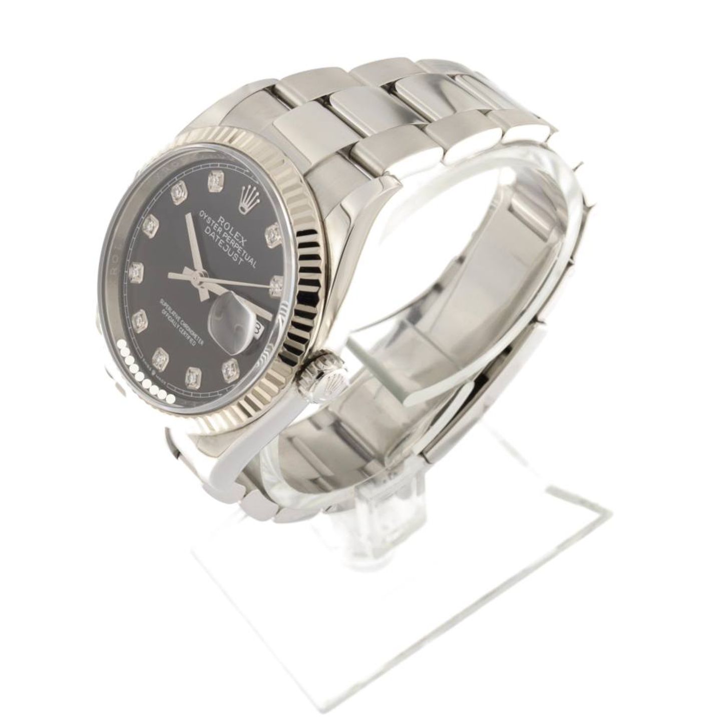 Rolex Datejust 36 126234 (2019) - Zwart wijzerplaat 36mm Staal (2/6)