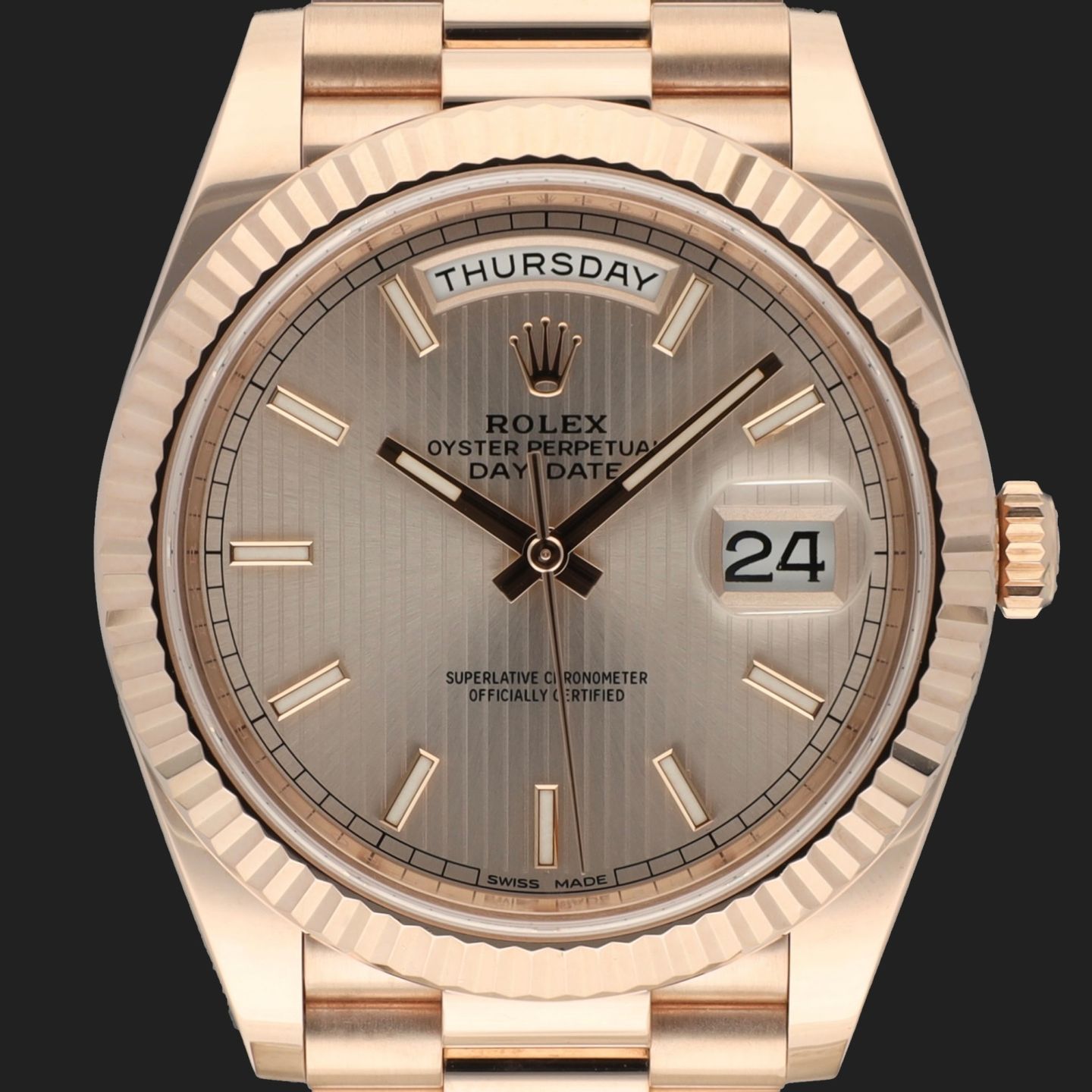 Rolex Day-Date 40 228235 (2016) - 40mm Roségoud (2/6)