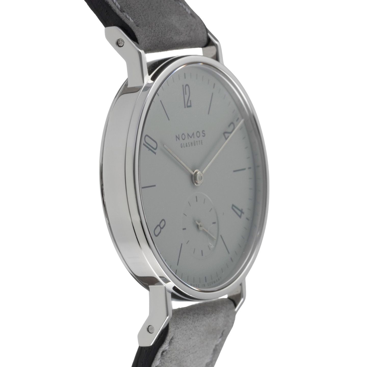 NOMOS Tangente 33 125 (Unknown (random serial)) - Grey dial 33 mm Steel case (7/8)