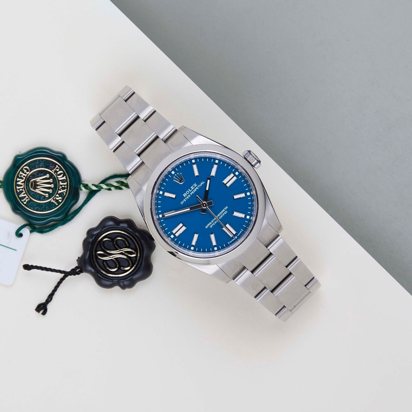 Rolex Oyster Perpetual 41 134300 (2026) - Blauw wijzerplaat 41mm Staal (2/8)