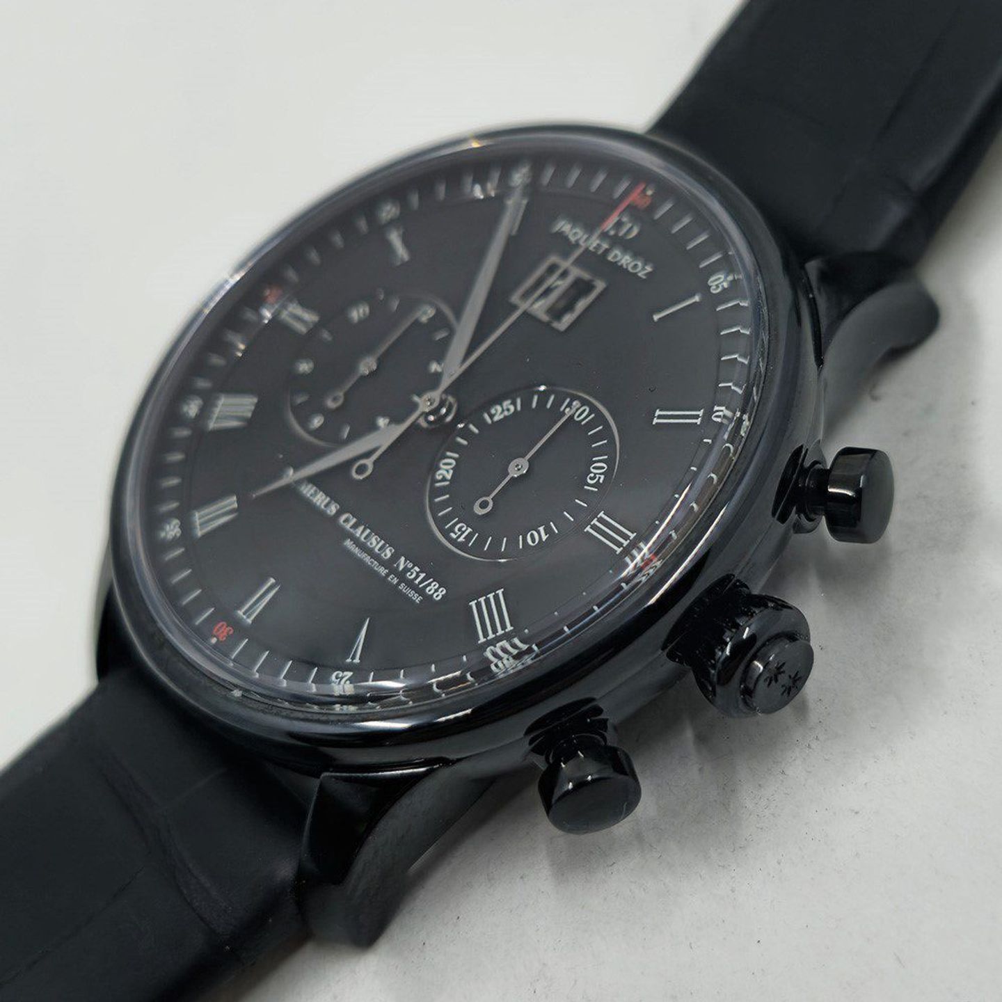 Jaquet-Droz Astrale J024038201 (2025) - Black dial 43 mm Steel case (3/8)