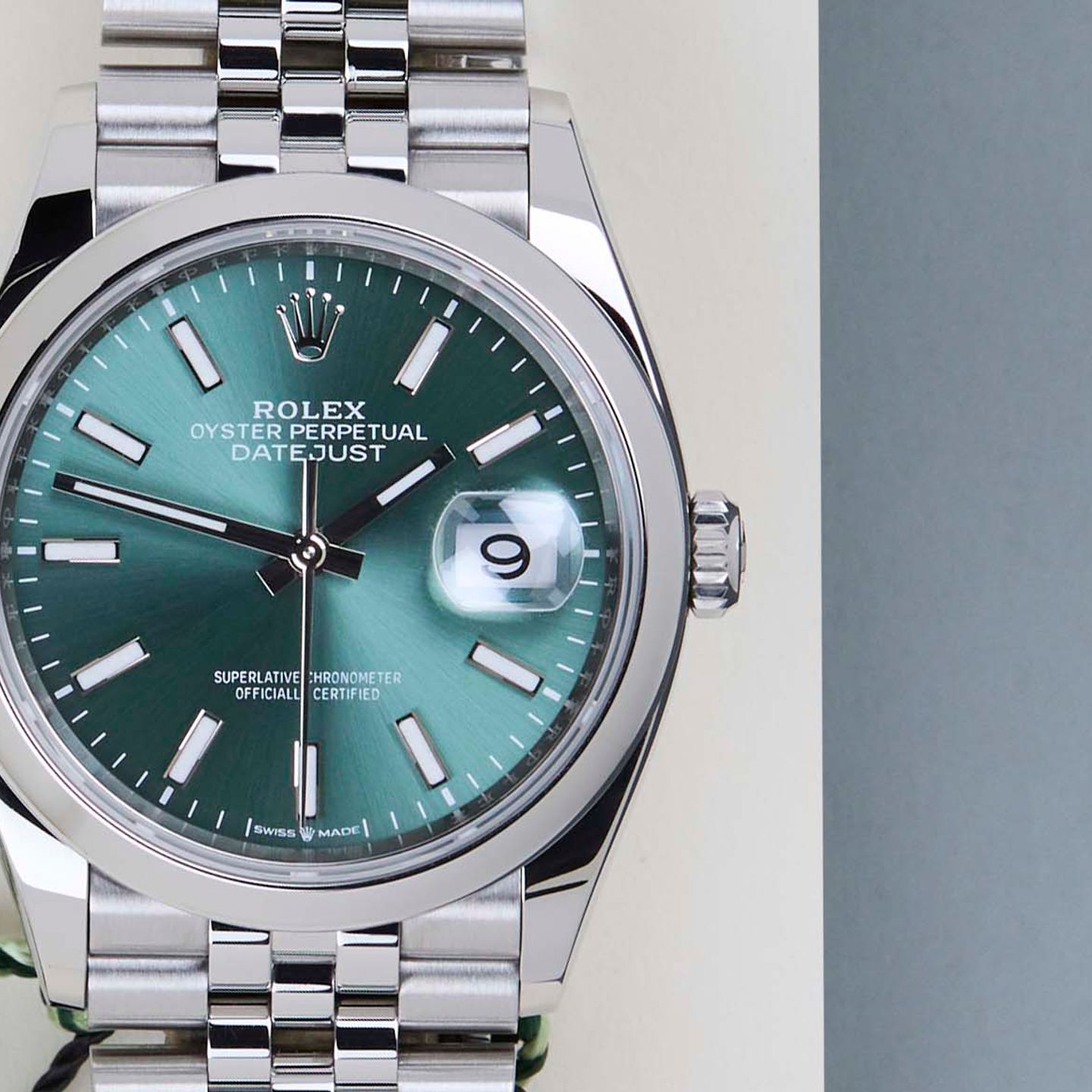 Rolex Datejust 36 126200 (2024) - 36 mm Steel case (5/8)