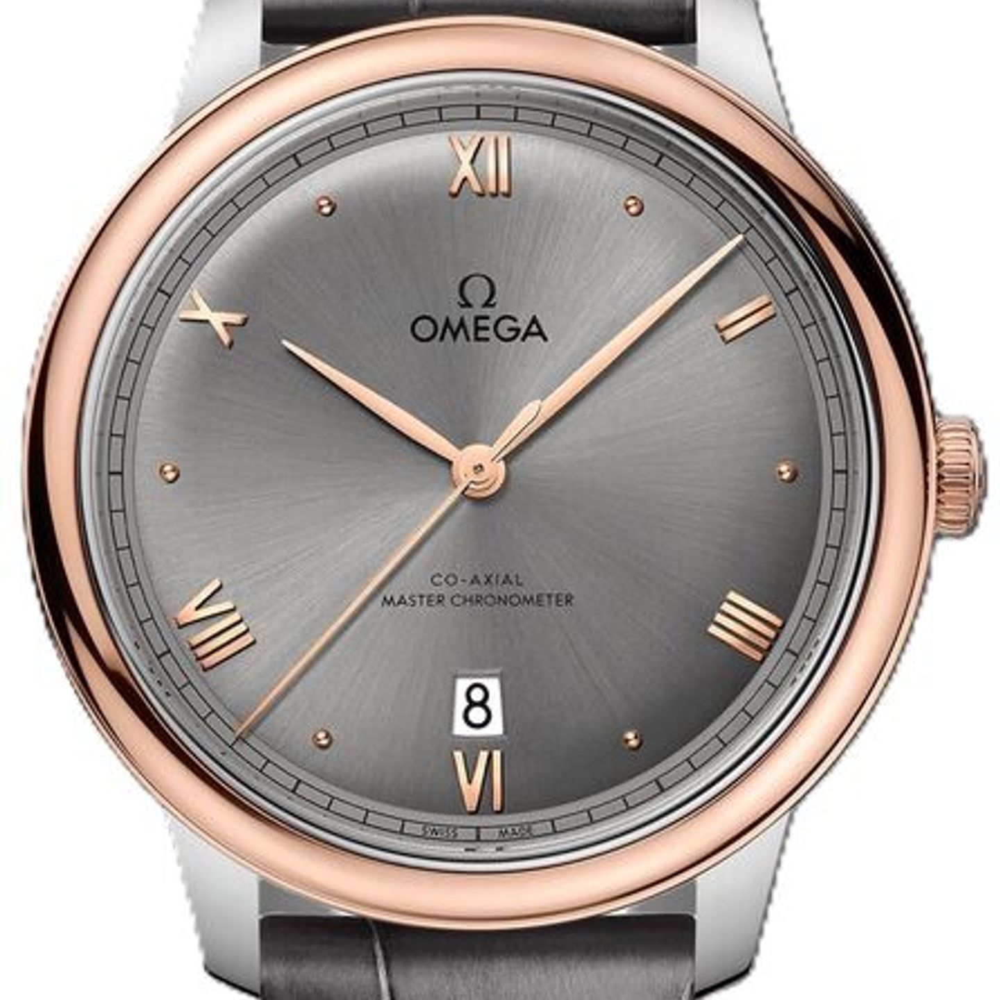 Omega De Ville 434.23.40.20.06.001 (2026) - Grey dial 40 mm Gold/Steel case (1/1)