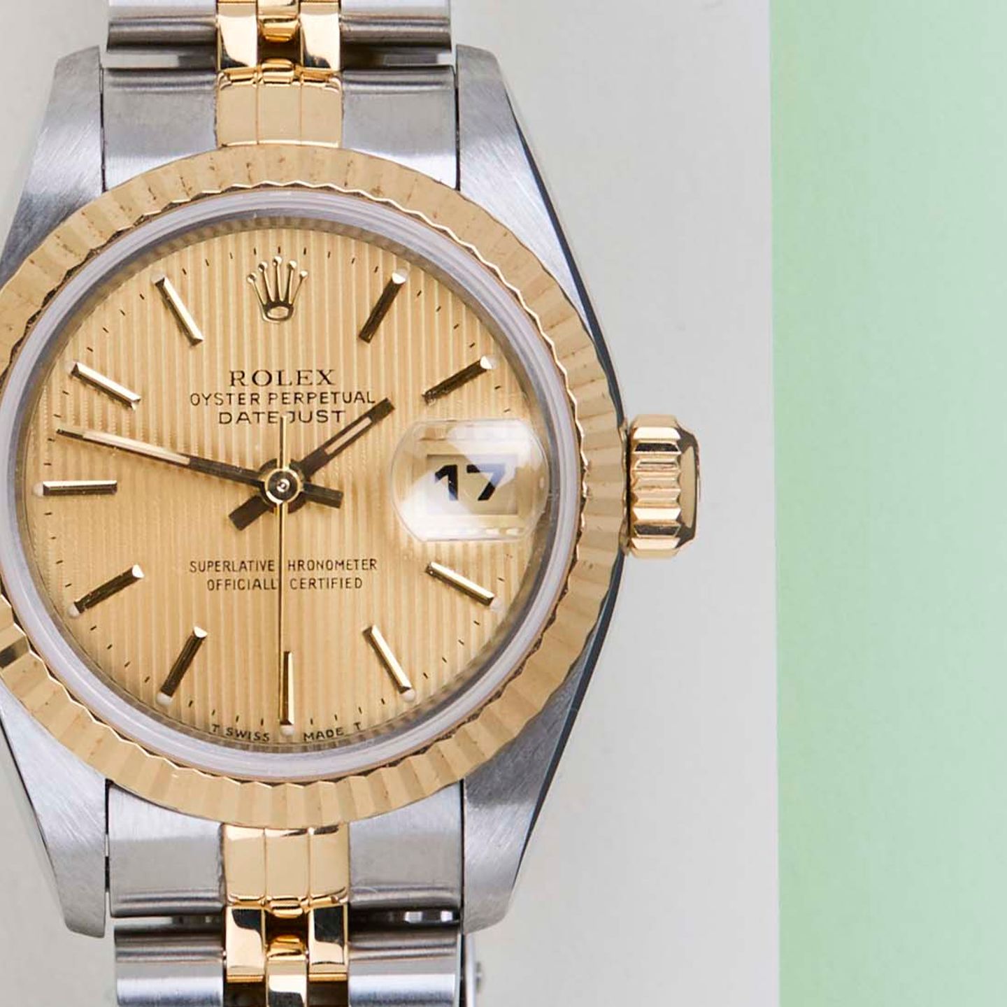 Rolex Lady-Datejust 69173 (1994) - 26 mm Gold/Steel case (5/8)