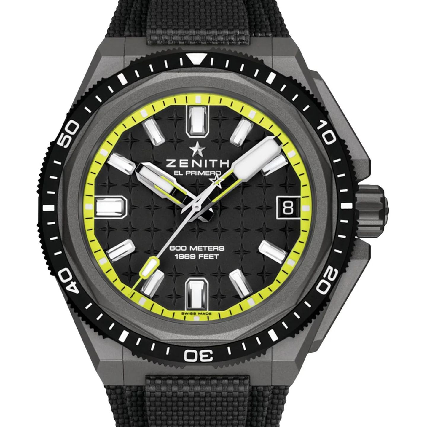 Zenith Defy 97.9600.3620/21.I300 (2026) - Zwart wijzerplaat 43mm Titanium (1/1)