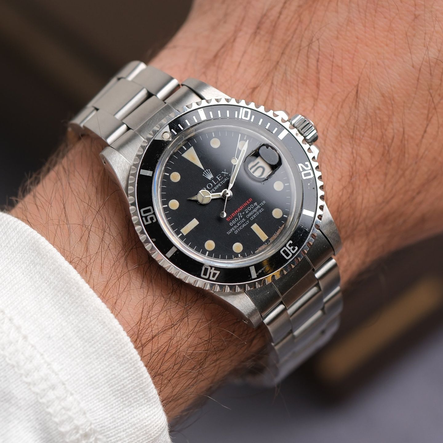 Rolex Submariner Date 1680 (1971) - Black dial 40 mm Steel case (2/8)