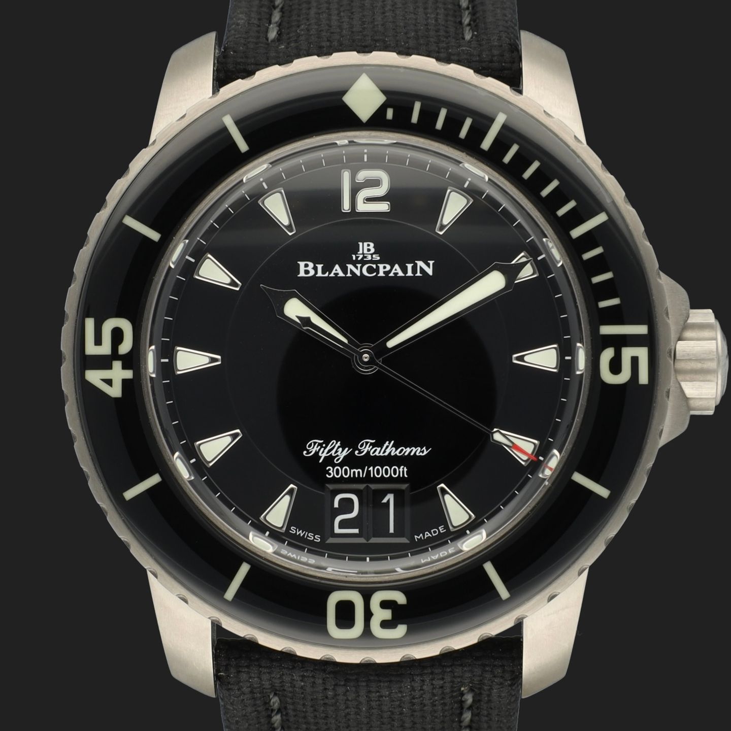 Blancpain Fifty Fathoms 12B30 B52A 5050 - (3/8)