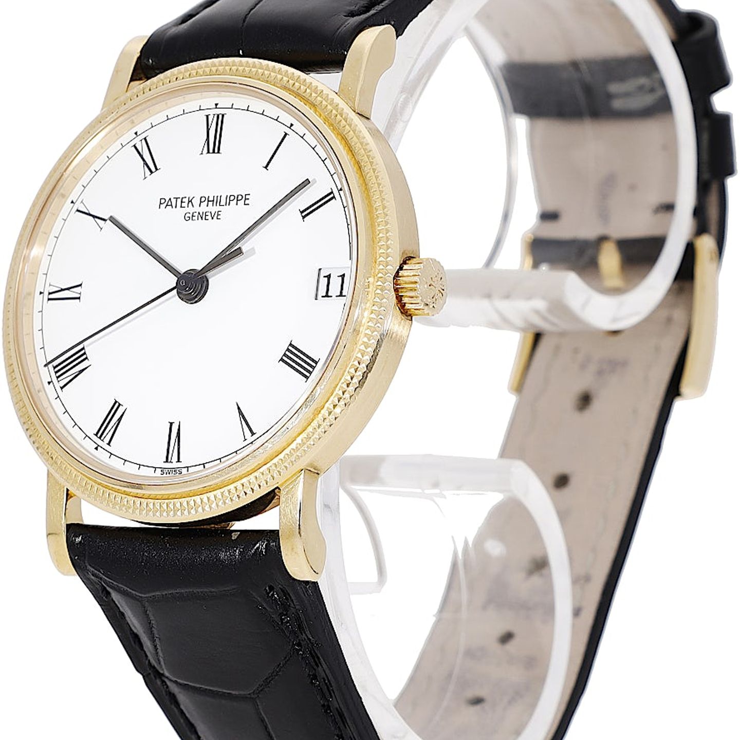 Patek Philippe Golden Ellipse 5738/1R-001 (Unknown (random serial)) - Black dial 35 mm Rose Gold case (3/5)
