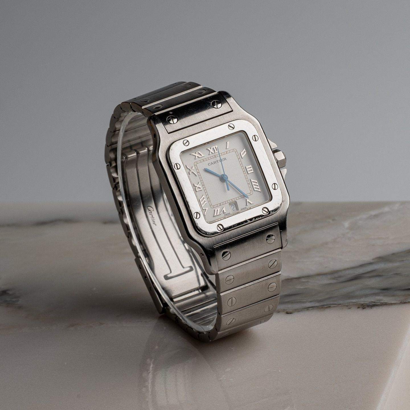 Cartier Santos Galbée 1564 (Unknown (random serial)) - Unknown dial 29 mm Steel case (6/8)