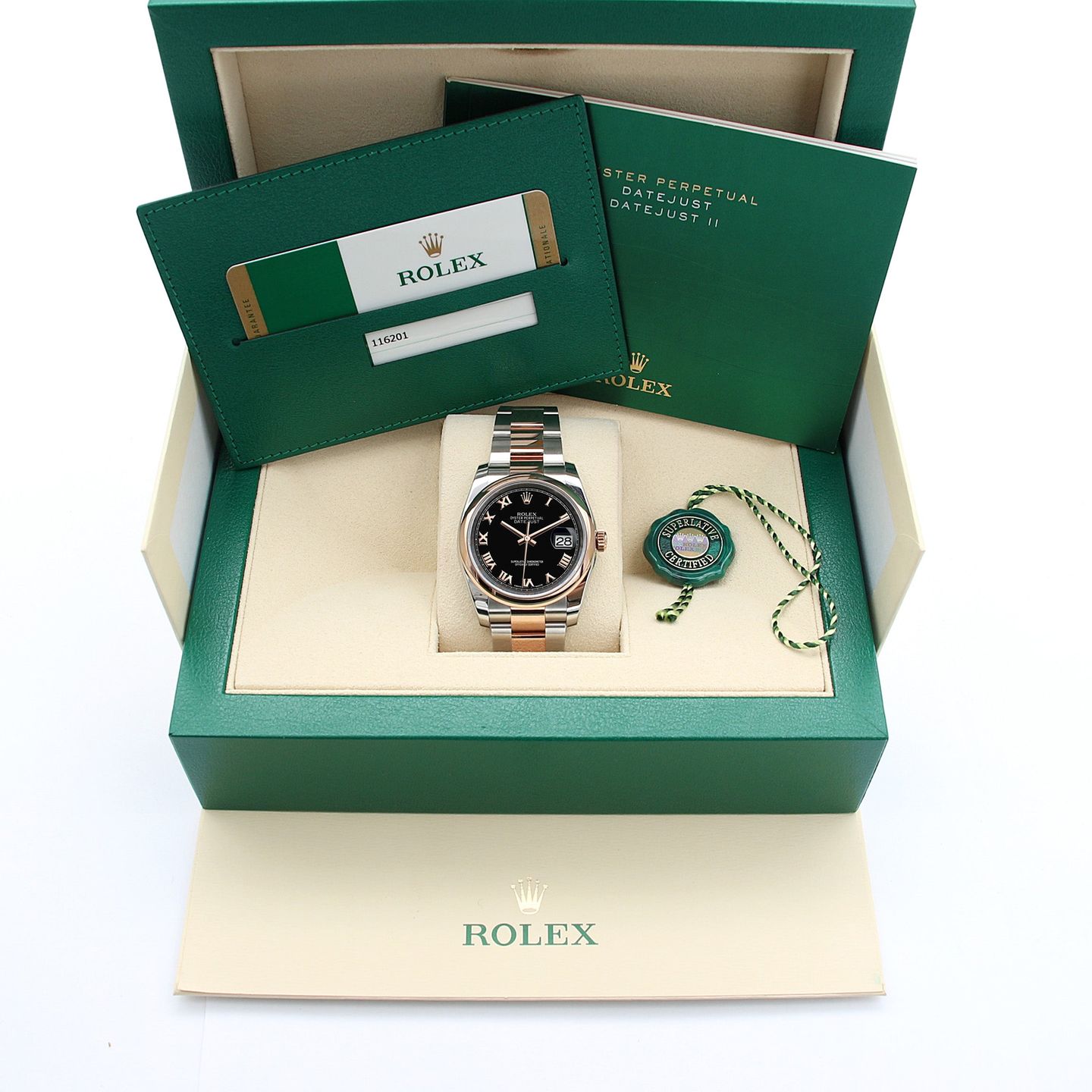 Rolex Datejust 36 116201 (Onbekend (willekeurig serienummer)) - 36mm Goud/Staal (3/7)