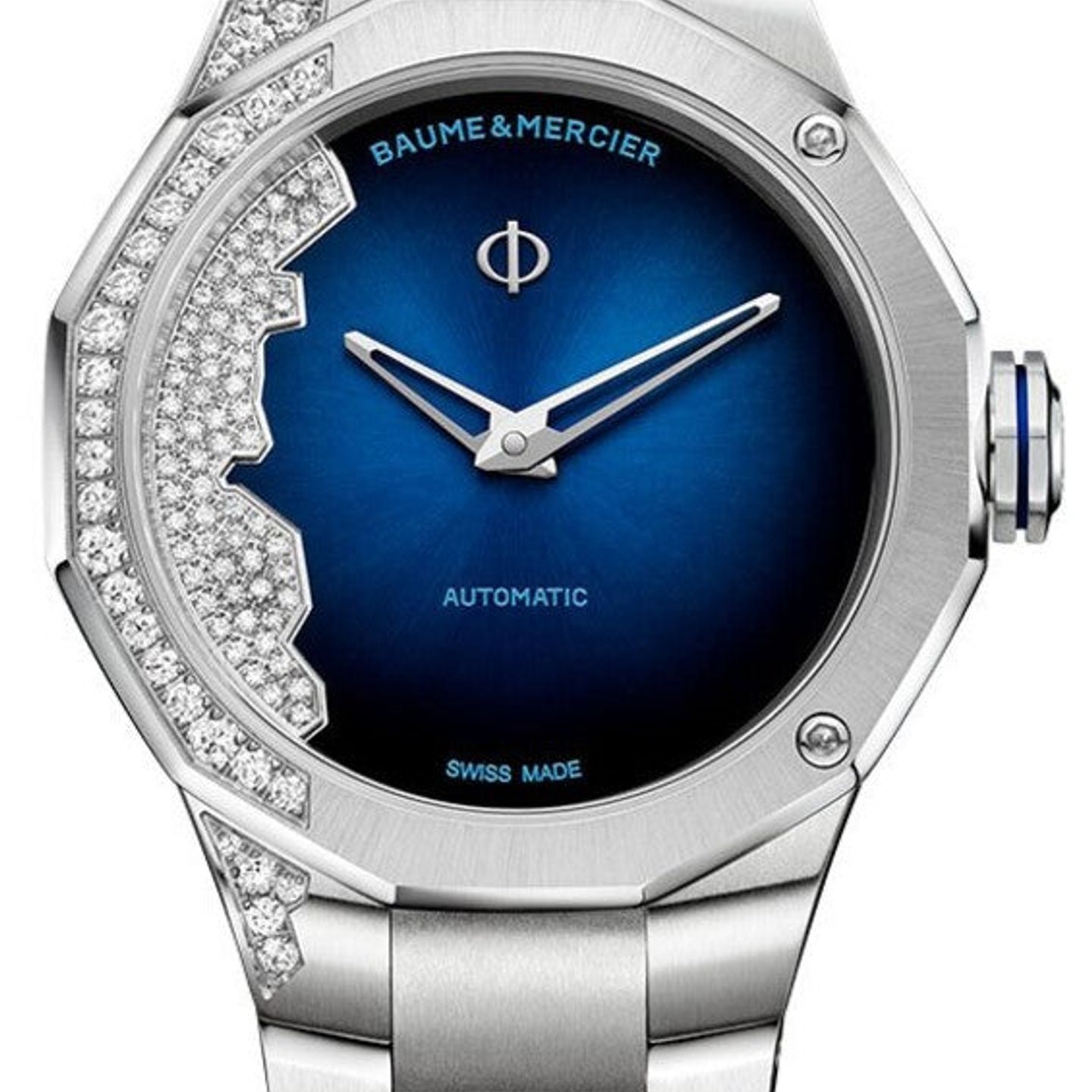 Baume & Mercier Riviera M0A10677 (2026) - Blauw wijzerplaat 33mm Staal (1/1)