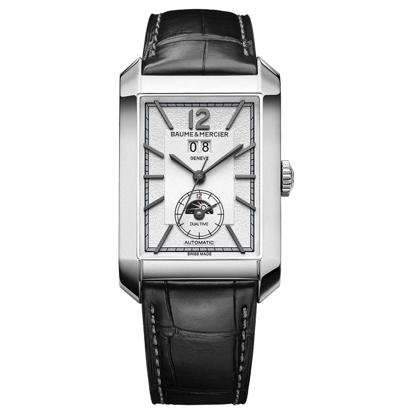 Baume & Mercier Hampton M0A10523 (2023) - Zilver wijzerplaat 48mm Staal (3/3)