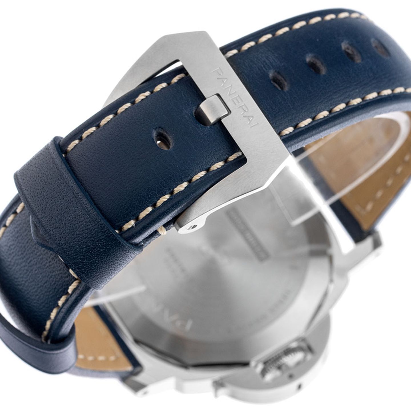 Panerai Luminor PAM01085 (2026) - Blauw wijzerplaat 44mm Staal (7/8)