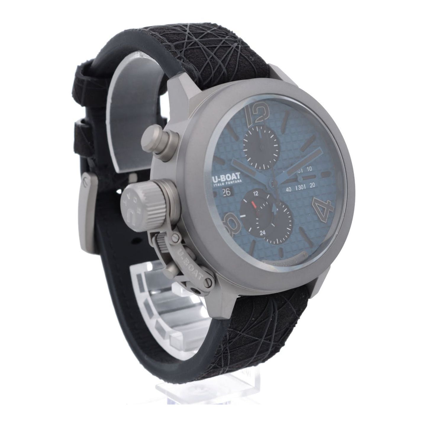 U-Boat Classico 3003 (2025) - Blue dial 45 mm Titanium case (7/7)