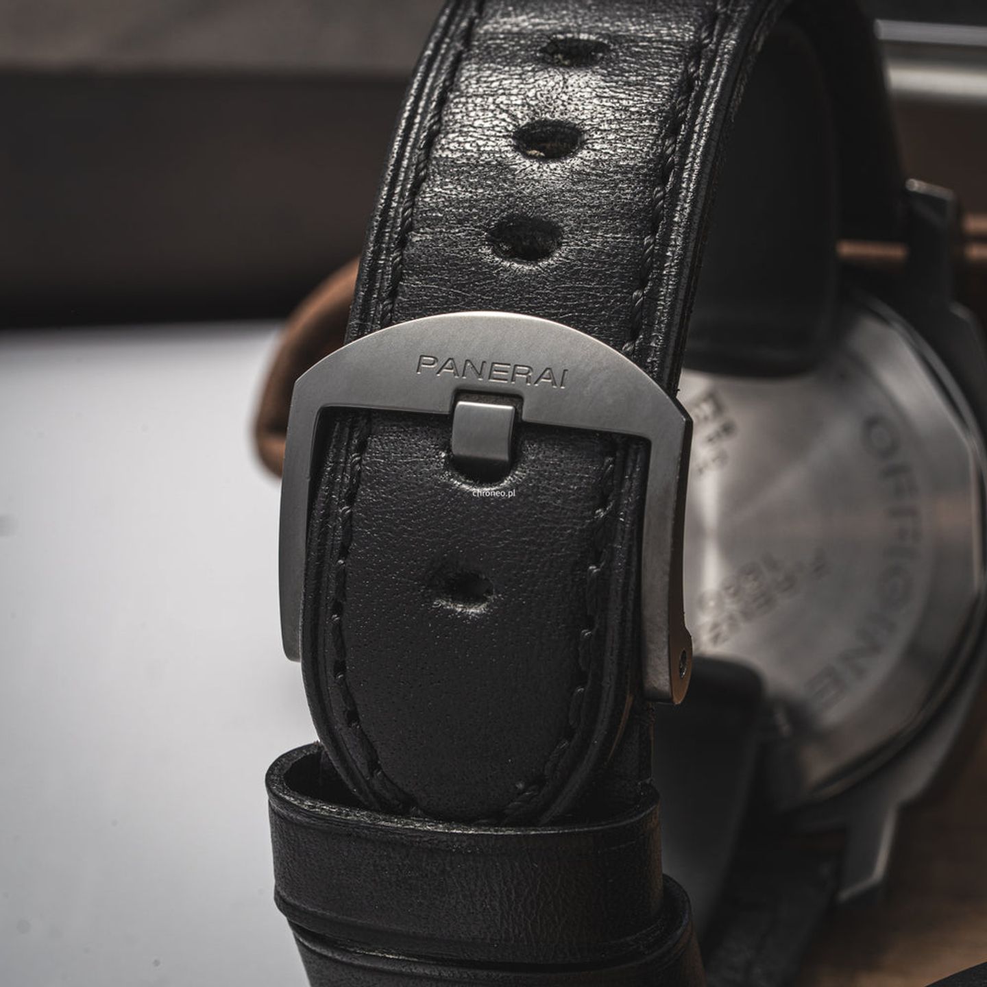 Panerai Special Editions PAM00026 (Unknown (random serial)) - Black dial 44 mm Steel case (5/8)