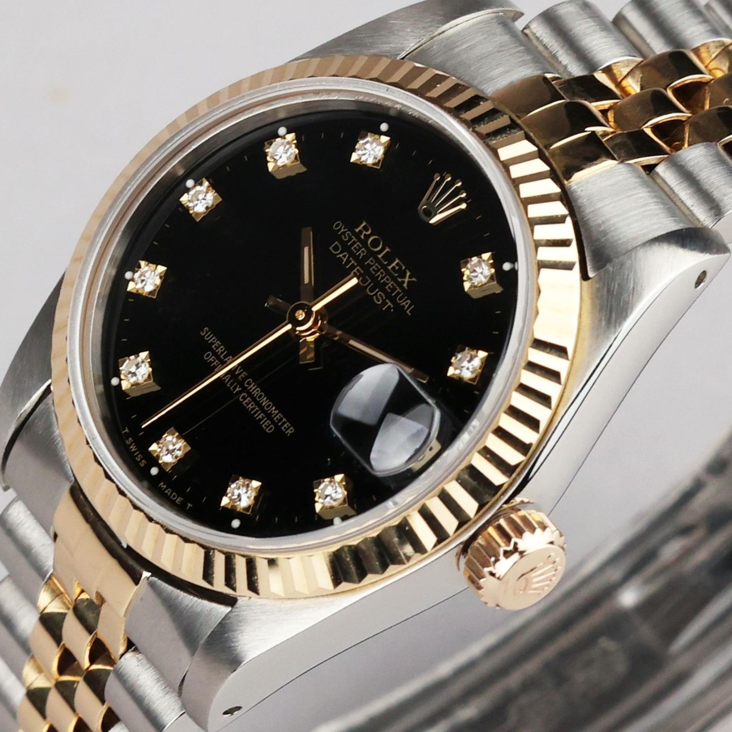 Rolex Datejust 31 68273 (1993) - 31 mm Gold/Steel case (5/8)