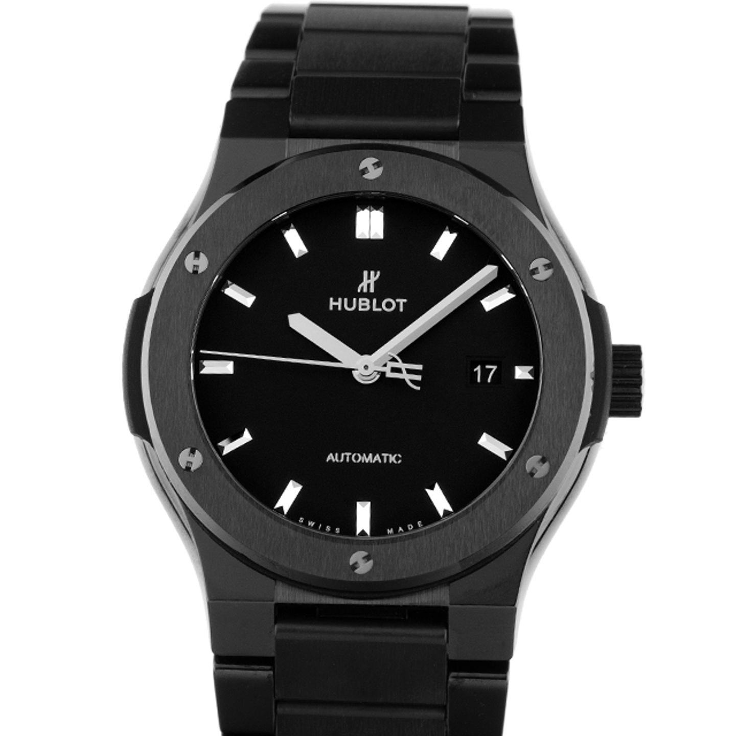 Hublot Classic Fusion 510.CM.1170.CM (Unknown (random serial)) - Black dial 45 mm Ceramic case (7/7)