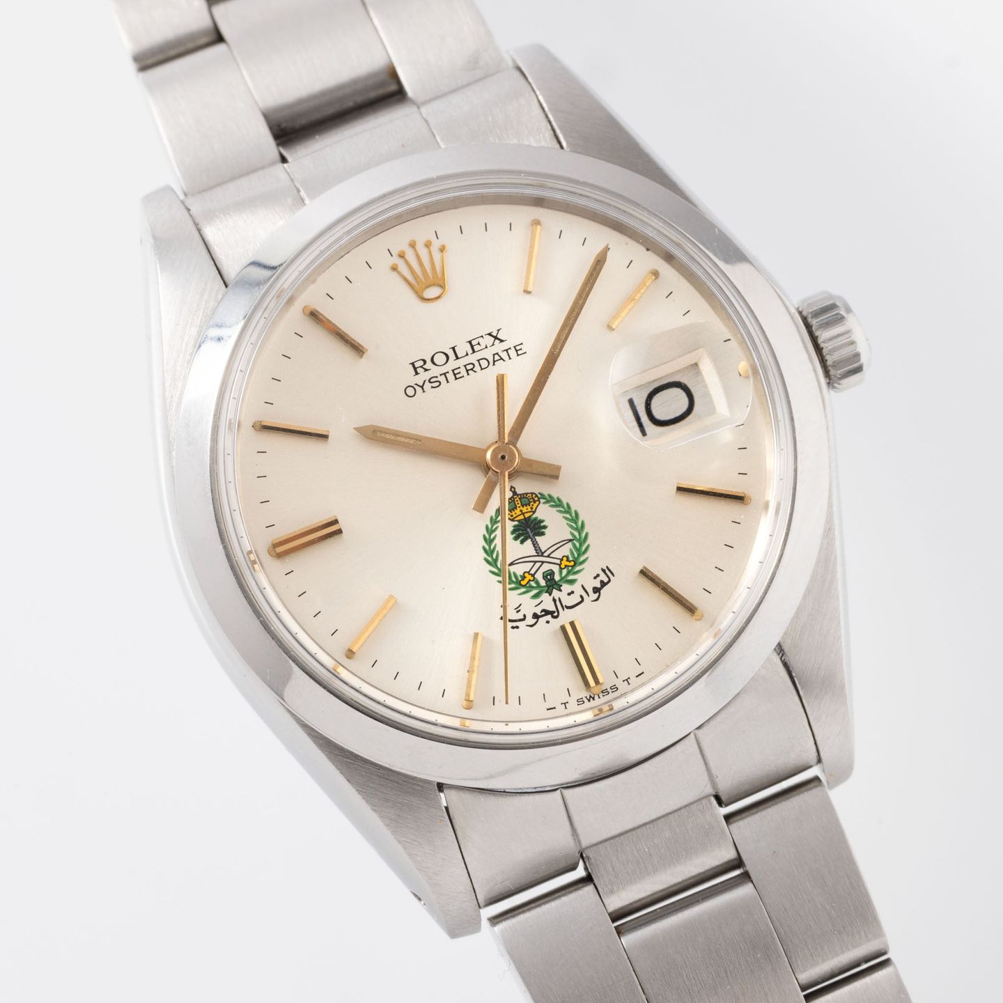 Rolex Oyster Precision 6694 (1977) - Wit wijzerplaat 34mm Staal (4/8)