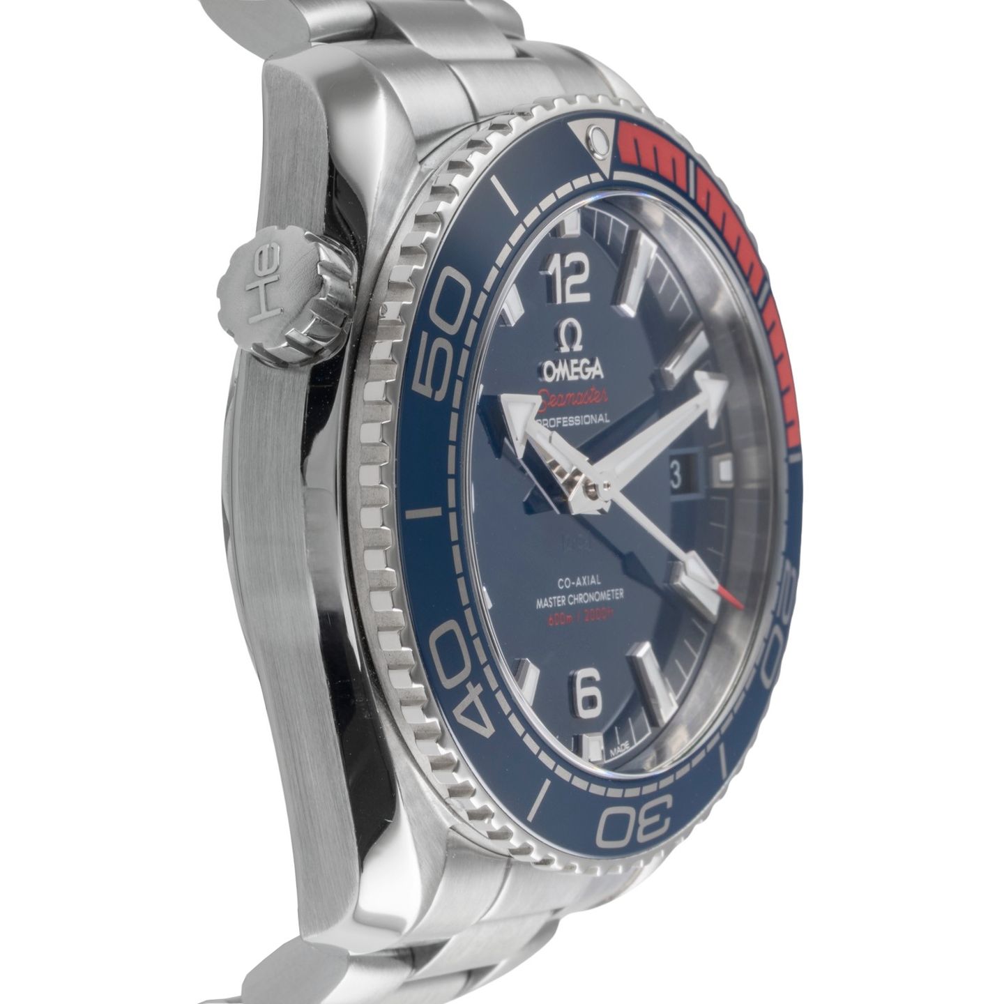 Omega Seamaster Planet Ocean 522.32.44.21.03.001 (Unknown (random serial)) - Blue dial 44 mm Steel case (7/8)