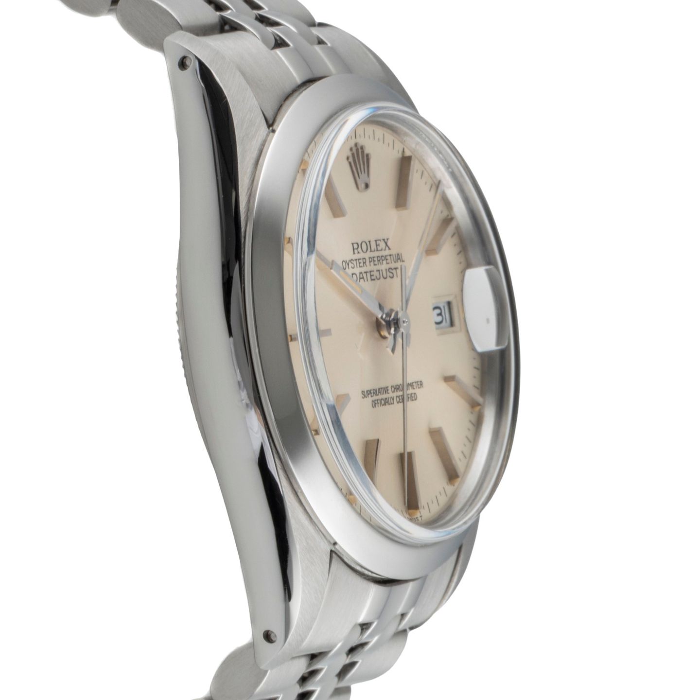 Rolex Datejust 36 16000 (1982) - Zilver wijzerplaat 36mm Staal (7/8)