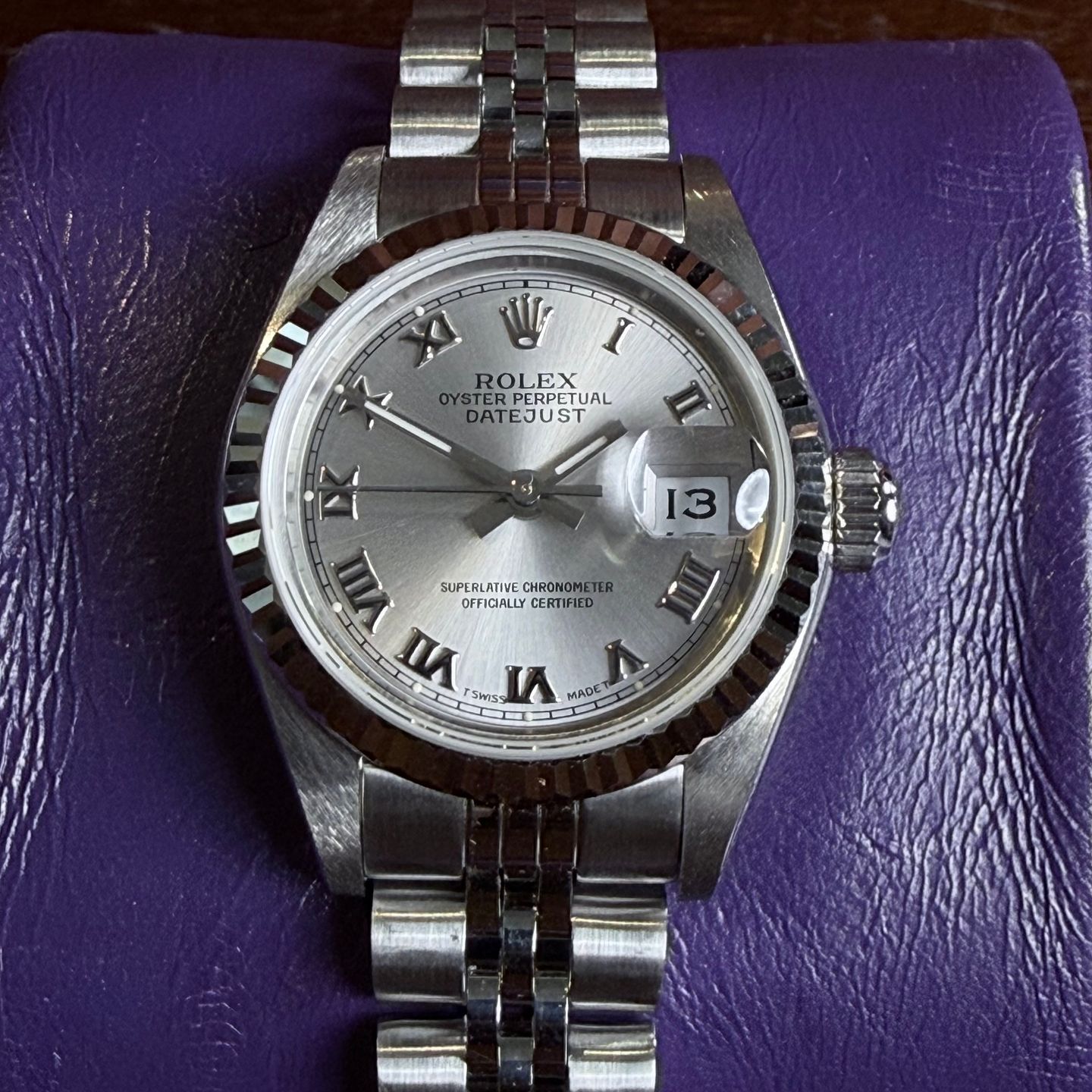 Rolex Lady-Datejust 69174 (1987) - Unknown dial 26 mm Steel case (1/5)