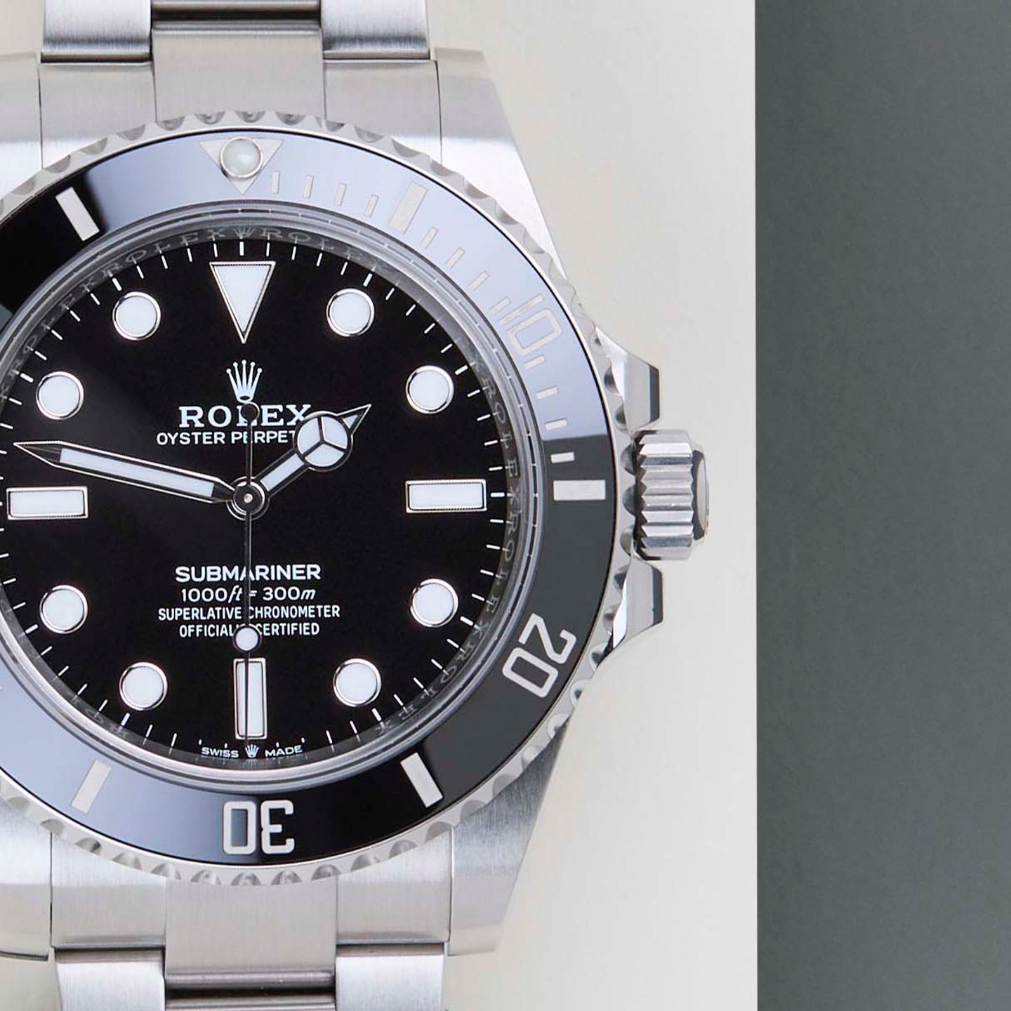 Rolex Submariner No Date 124060 (2021) - Black dial 41 mm Steel case (5/8)