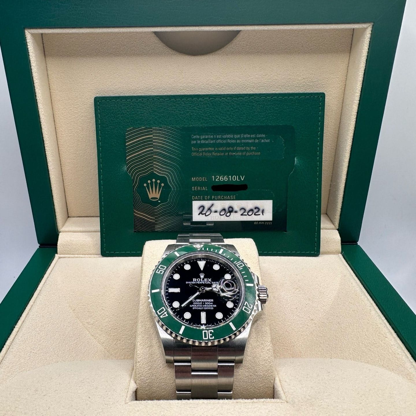 Rolex Submariner Date 126610LV (2021) - Black dial 41 mm Steel case (2/6)