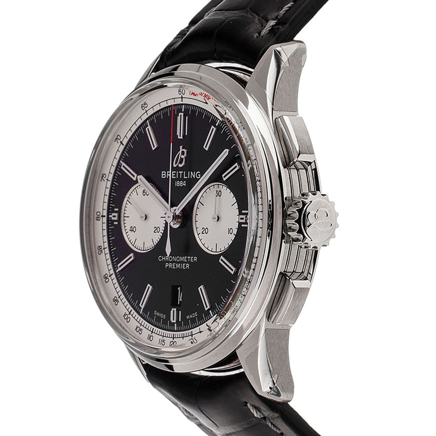 Breitling Premier AB0118371B1P2 (2024) - Black dial 42 mm Steel case (4/7)