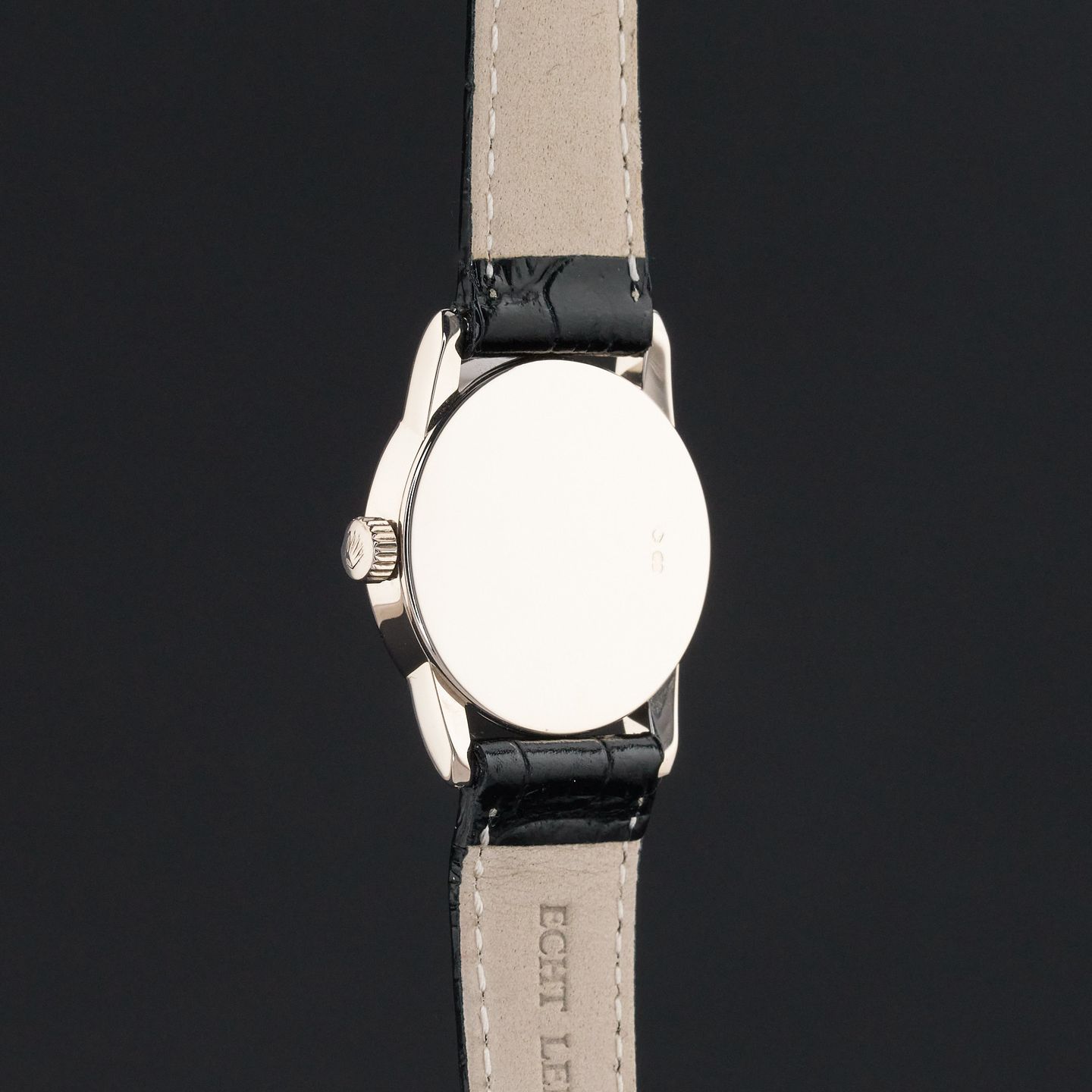 Rolex Cellini 6111 (2011) - Zwart wijzerplaat 26mm Witgoud (6/7)