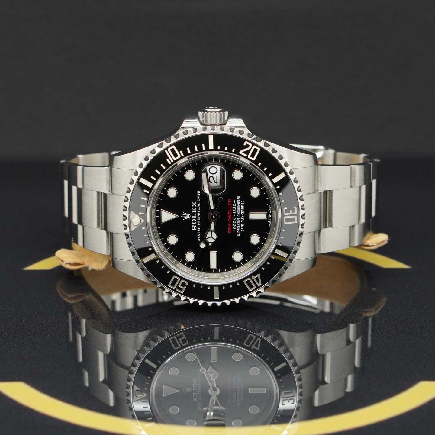Rolex Sea-Dweller 126600 (2019) - Zwart wijzerplaat 43mm Staal (4/7)