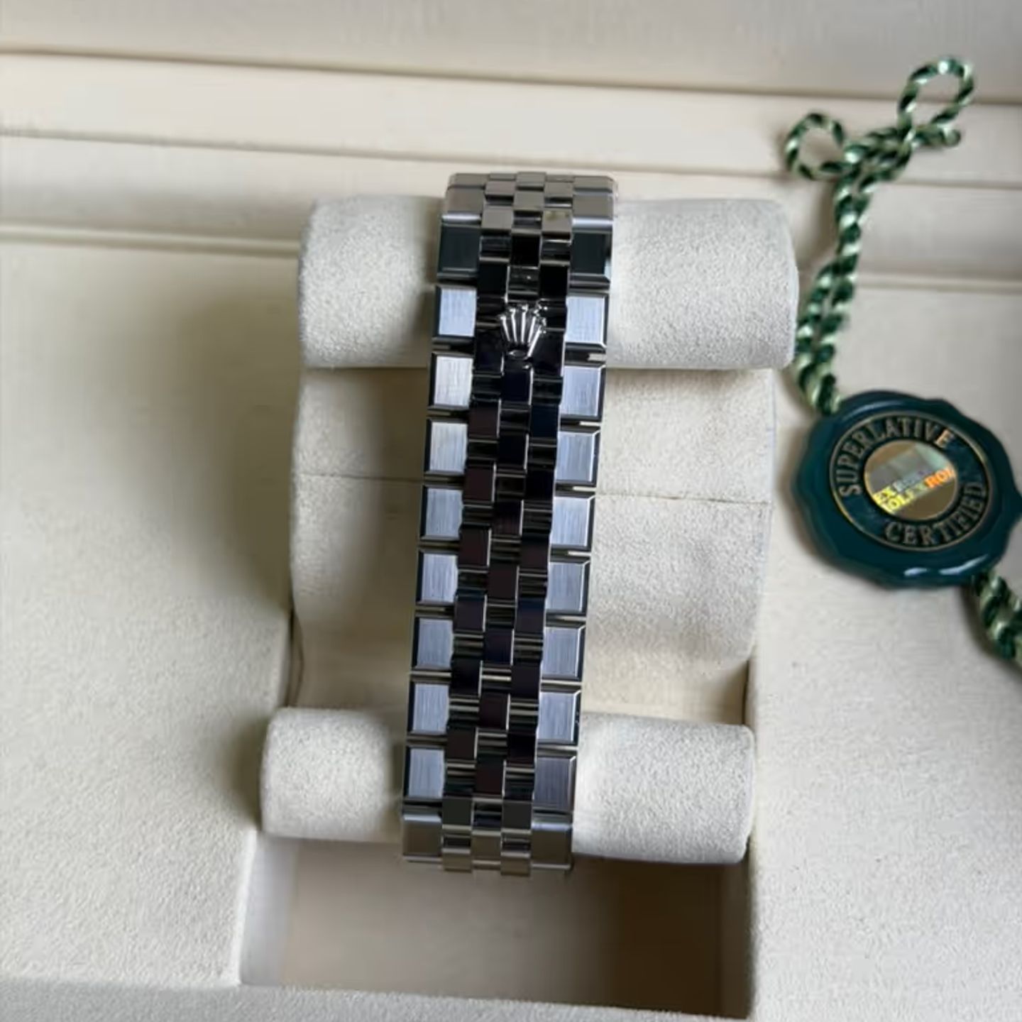 Rolex Land-Dweller 36 127234 (2025) - White dial 36 mm Steel case (4/8)